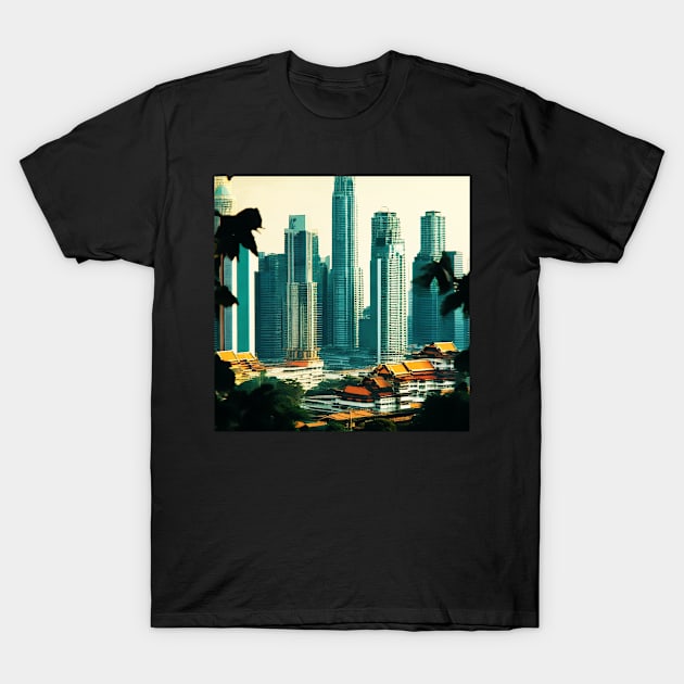 Fantasy City In Thailand 202 T-Shirt by Korey Watkins